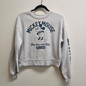 Disney Mickey Mouse Sweatshirt XS – Vintage Style, Graphic Pullover